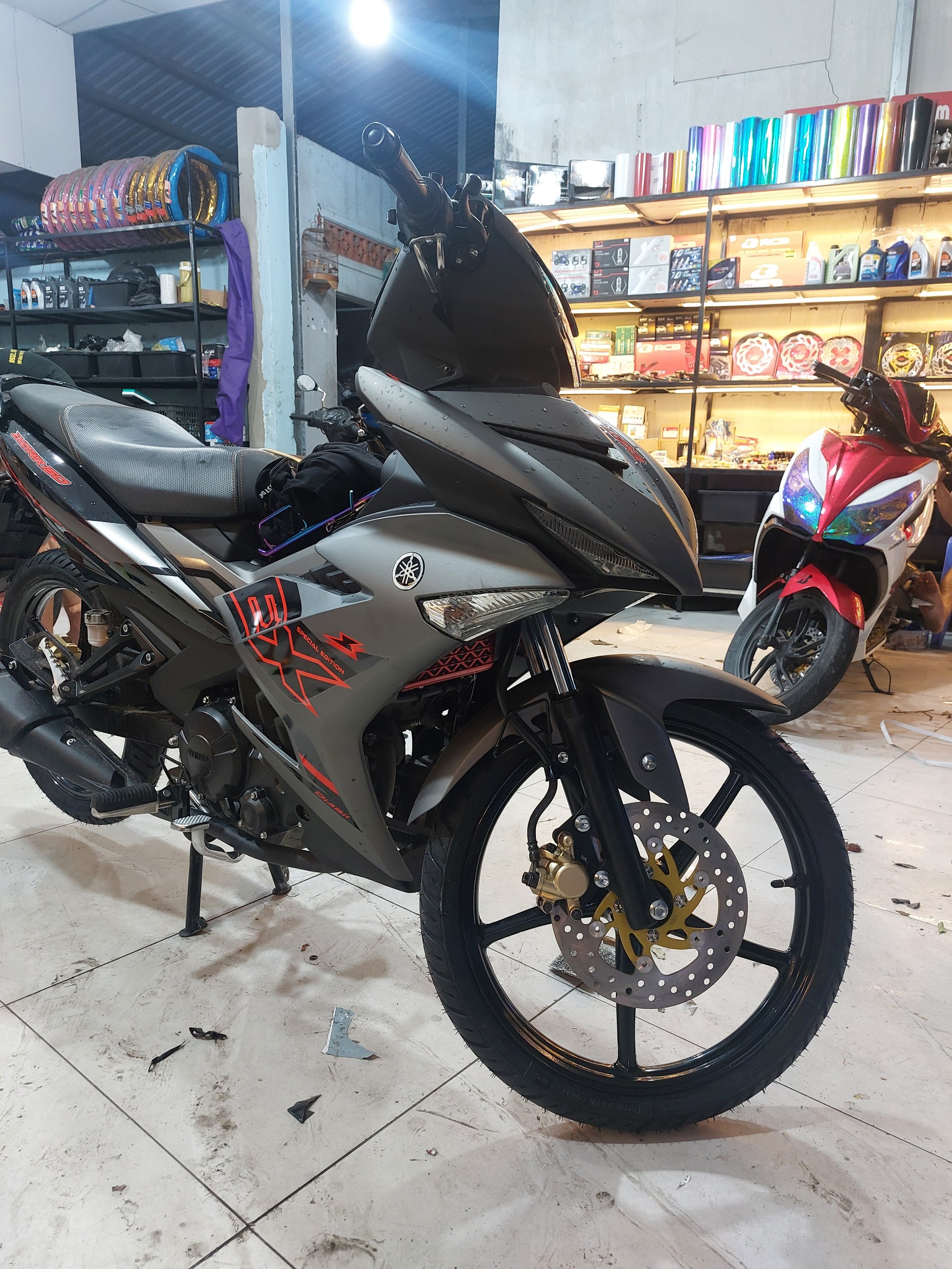 THIẾT KẾ TEM RỜI EXCITER 150 - TẠI DECAL PHONG PHÚ - DECAL XE THỦ ĐỨC