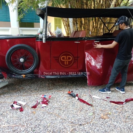 DÁN ĐỔI MÀU KEO CAO CẤP CHO XE 