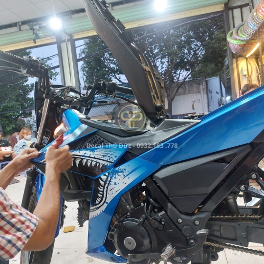 TEM RỜI SUZUKI RAIDER CÁ MẬP
