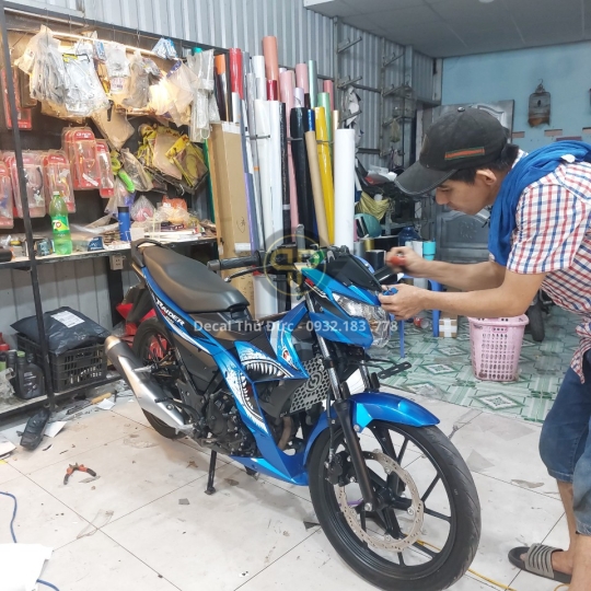 TEM RỜI SUZUKI RAIDER CÁ MẬP