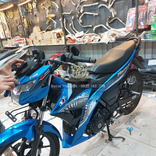 TEM RỜI SUZUKI RAIDER CÁ MẬP