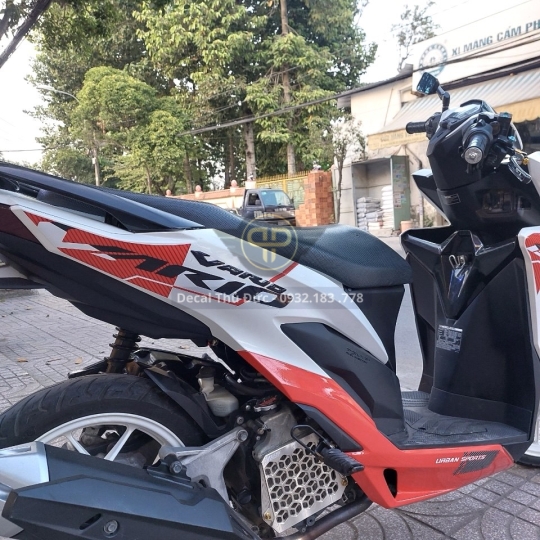 TAY THẮNG CARBON + TEM RỜI CHO VARIO