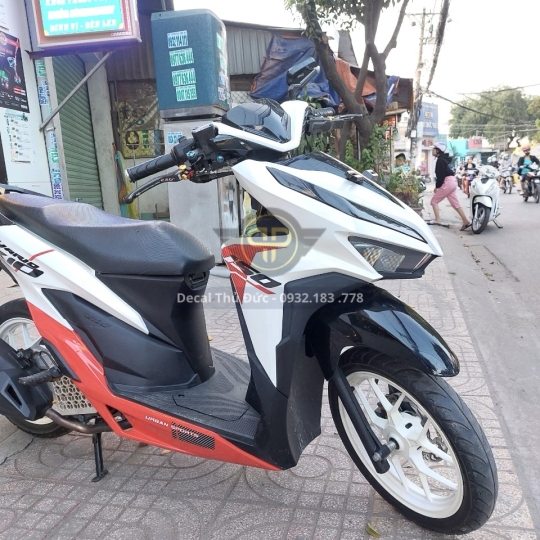 TAY THẮNG CARBON + TEM RỜI CHO VARIO