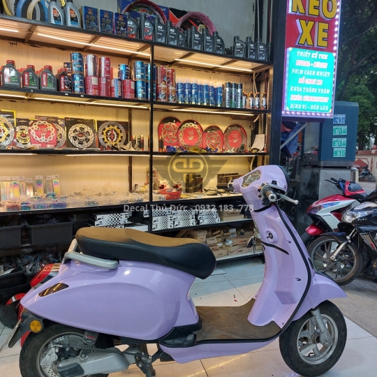 DÁN ĐỔI MÀU XE ĐIỆN